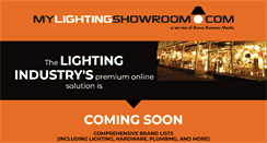 Desktop Screenshot of mylightingshowroom.com